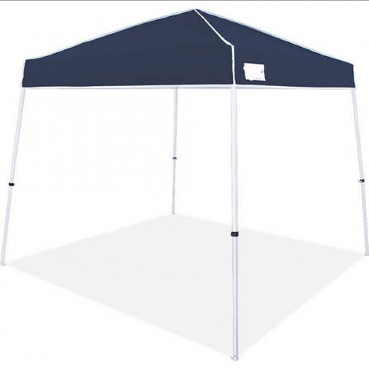 10x10 pop up tent dark blue